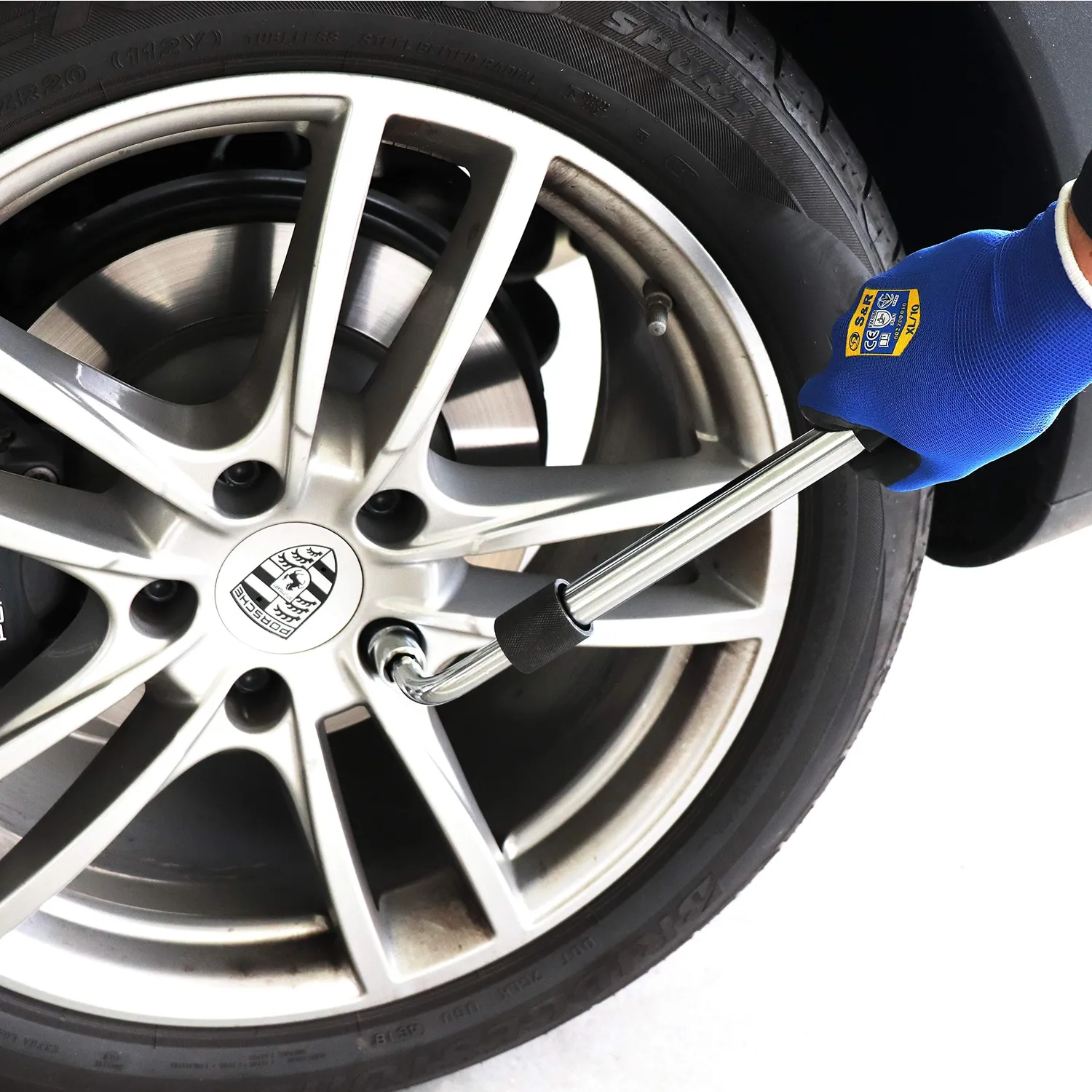 S&R chiave ruote telescopica 1/2" 30-45 cm bussole acciaio