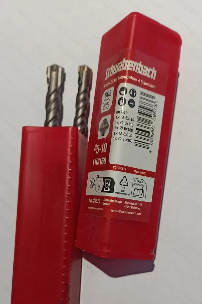 Schwabenbach Punta SDS Plus 25x460 mm calcestruzzo passante