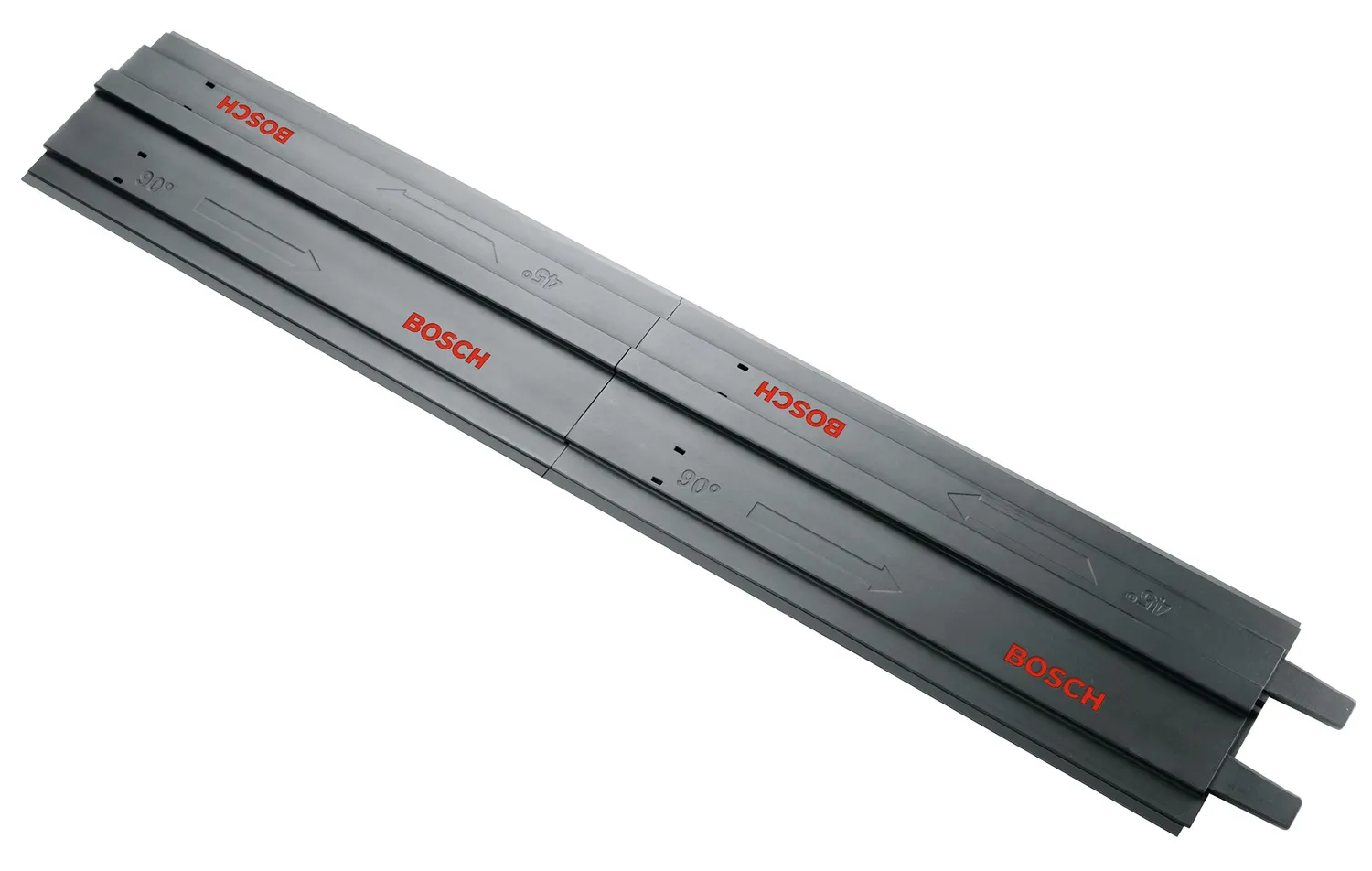 Bosch Binario Guida Plastica 2x350 mm con morsetti