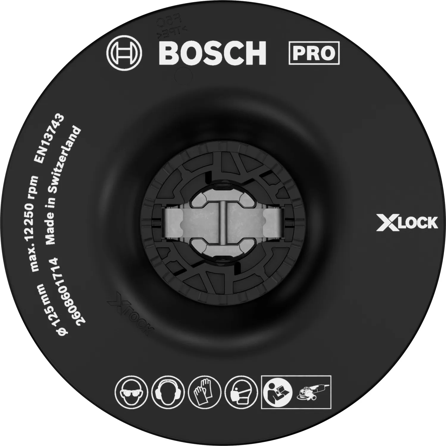 Bosch Expert PRO platorello X-Lock medio 125 mm levigatura