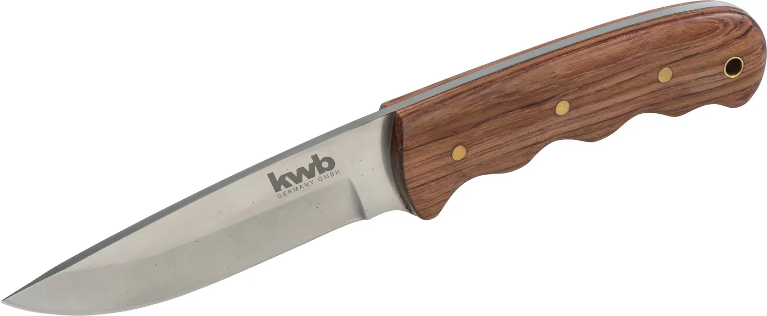 KWB 021920 coltello caccia Bubinga lama 90 mm