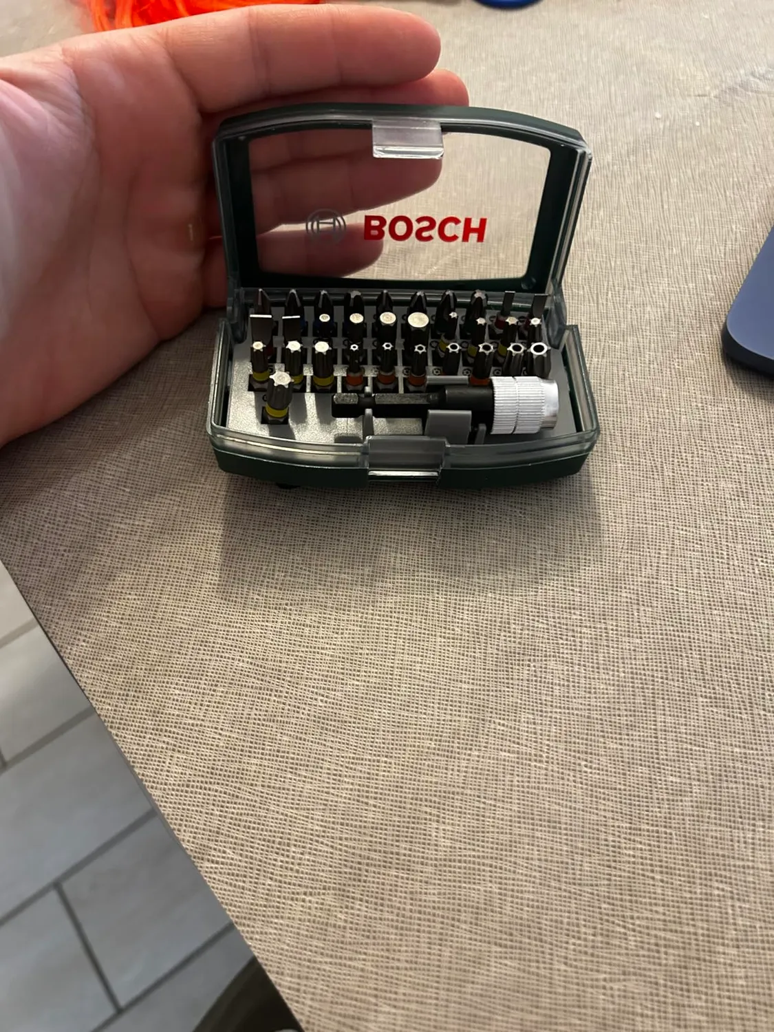 Bosch Rainbow Set 32 inserti avvitamento con portainserti