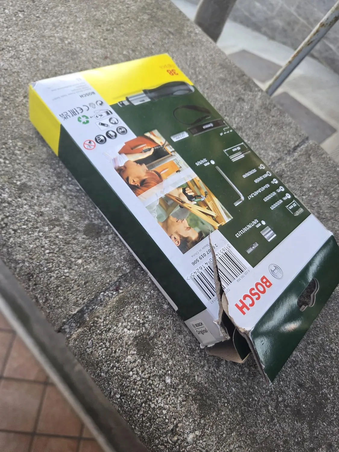 Bosch Astuccio Avvitamento 38 pezzi con Cricchetto