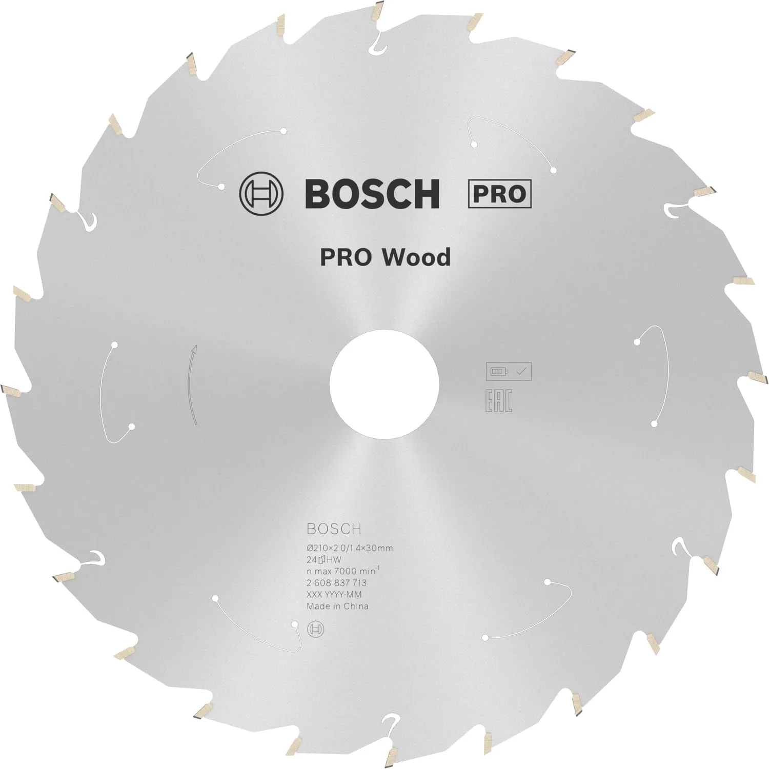 Bosch Expert Lama Circolare Legno 254 mm 60 Denti