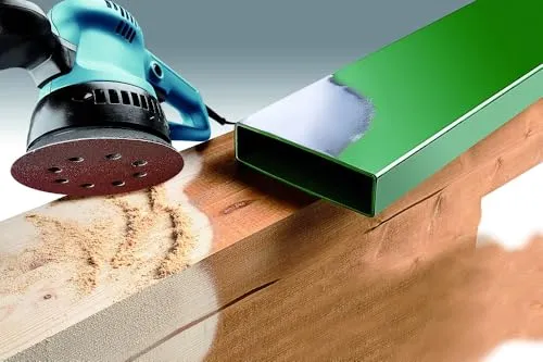 KWB disco abrasivo 125 mm 5419-06 forato velcro metallo