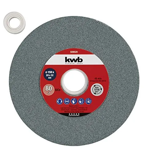 KWB 5095-20 rotella 150x20 mm carburo di silicio grana 80