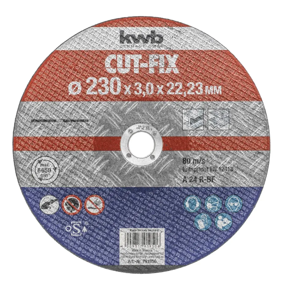 KWB Easy-Cut Longlife 624720 disco da taglio 230 mm metallo
