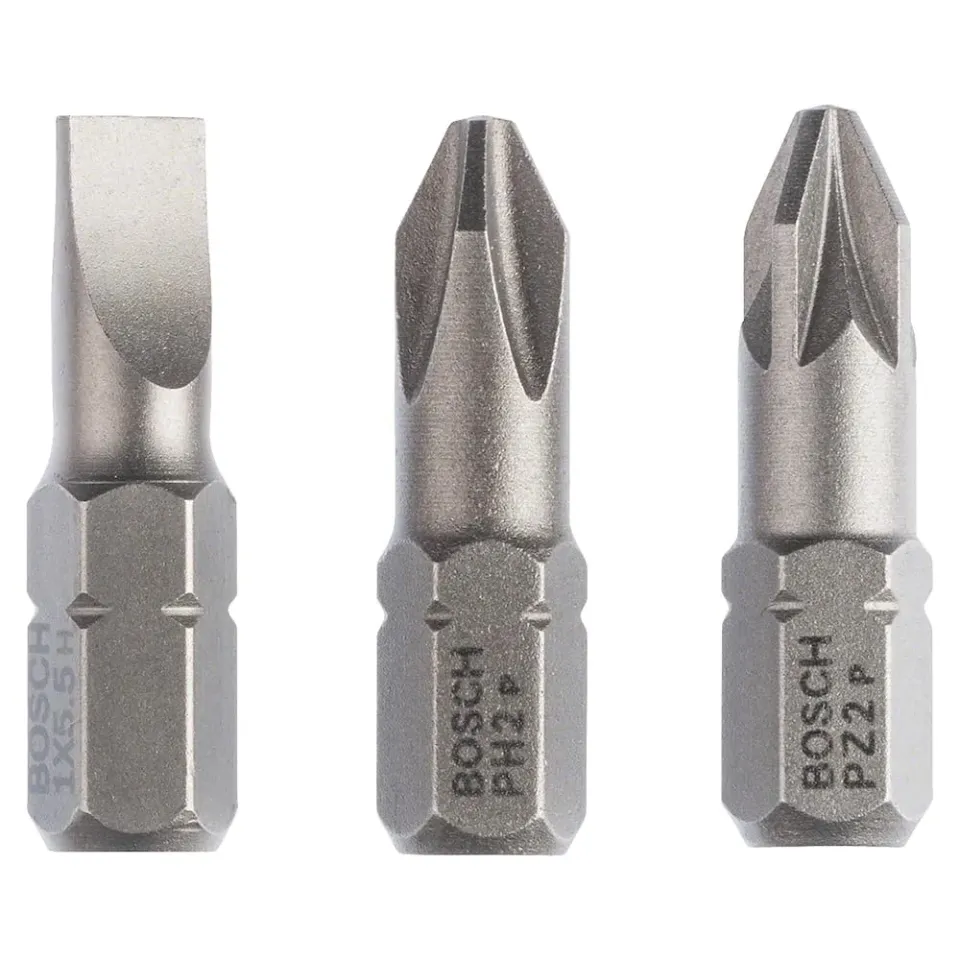 Bosch Expert 2607001766 bit cacciavite 25 mm 3 pezzi