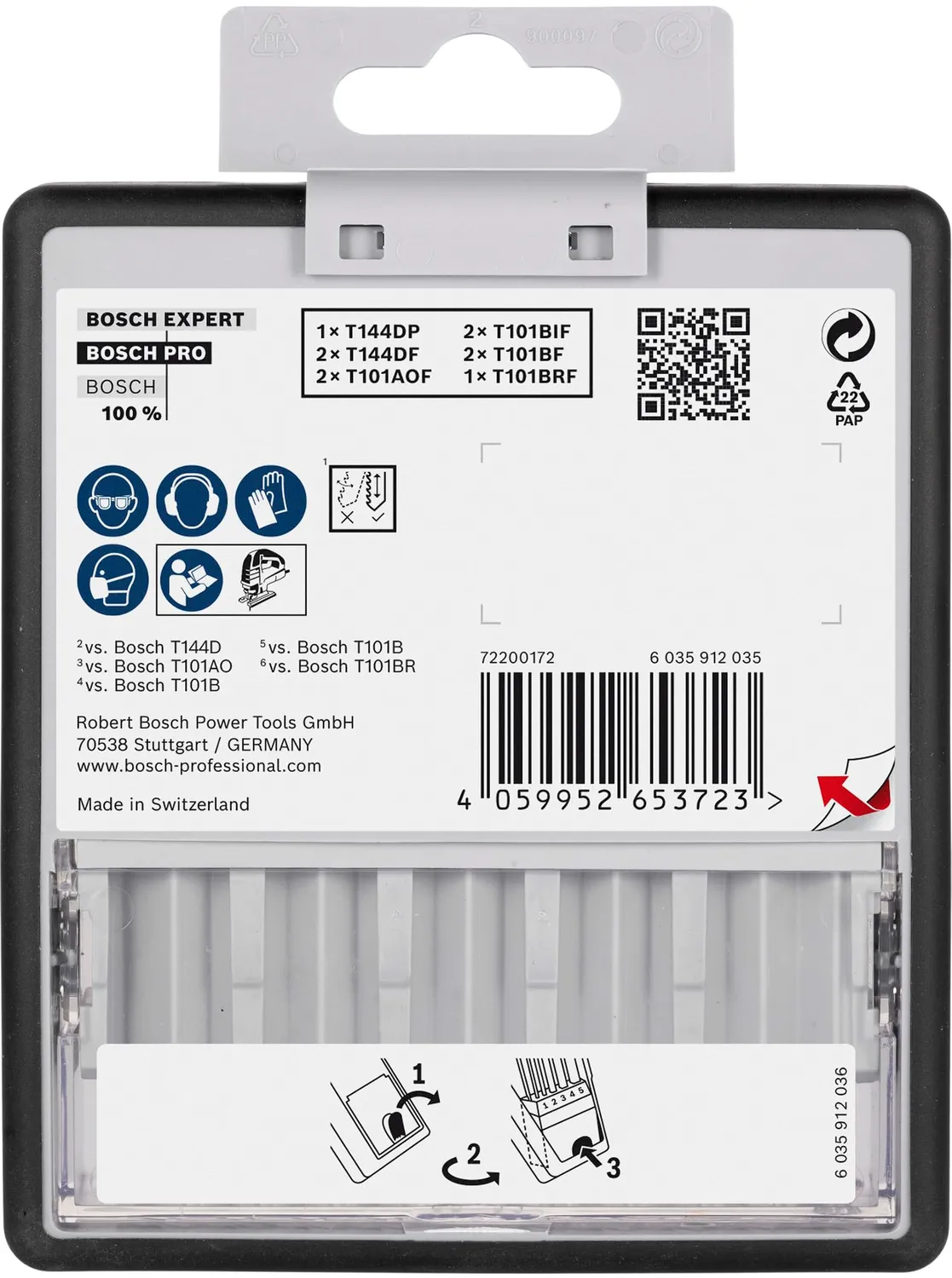 Bosch PRO lame seghetto T 83mm Hardwood Laminate 10pz