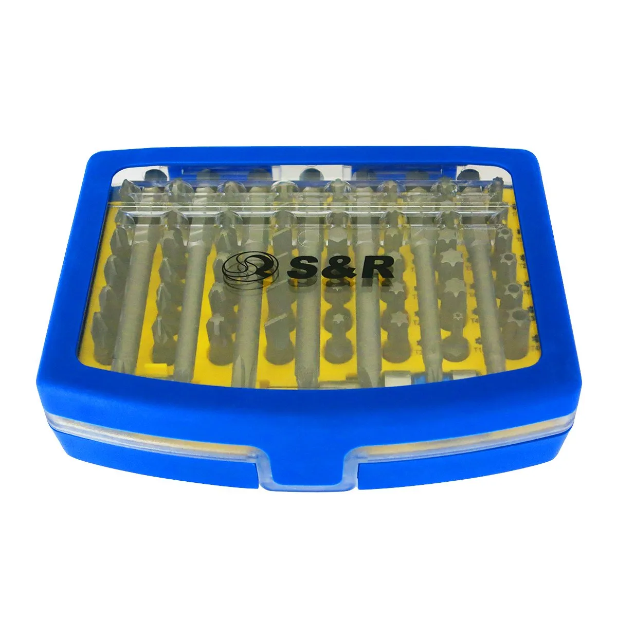 S&R Set Inserti Avvitatore 57 Pezzi con Magnetico S2