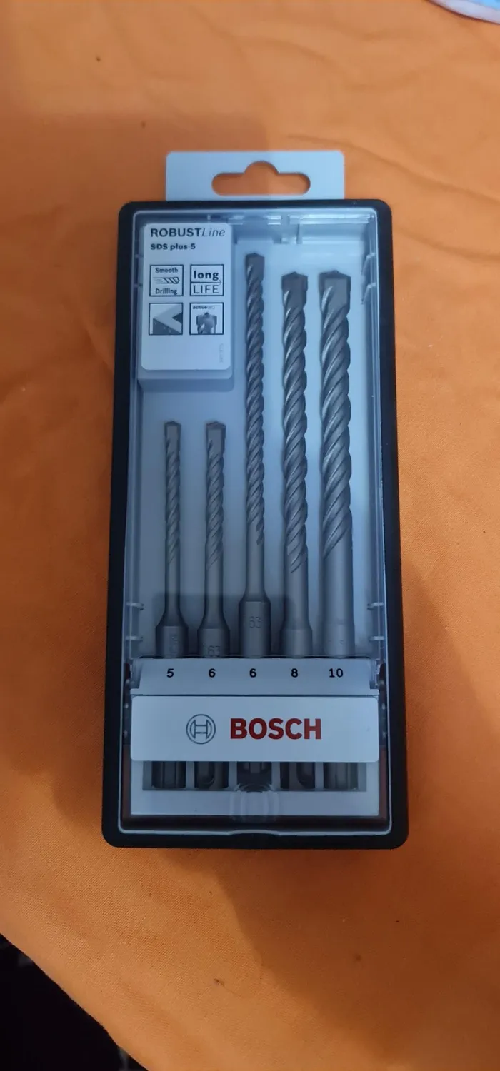 Bosch Expert SDS plus-5 set punte calcestruzzo 5 pezzi 5-10 mm