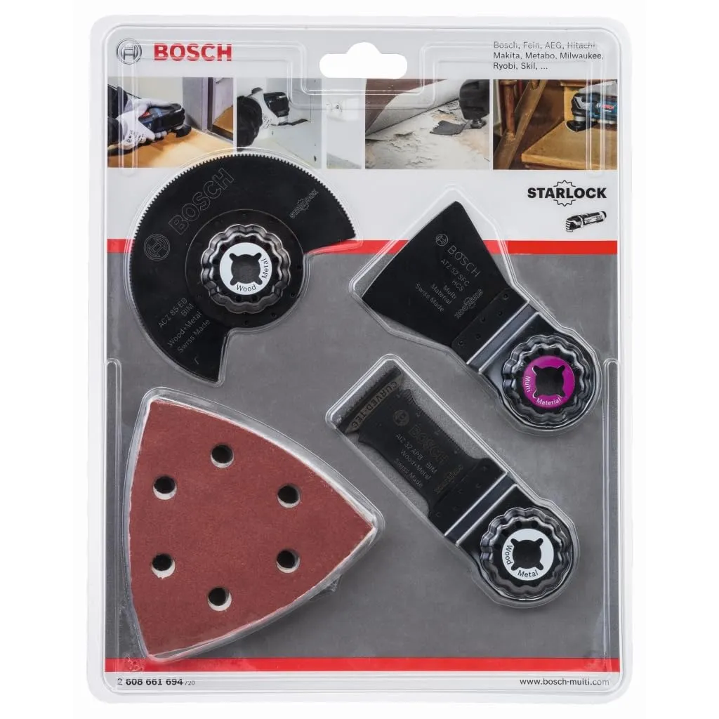 Bosch Expert GOP Set Accessori Multifunzione Tutto in Uno