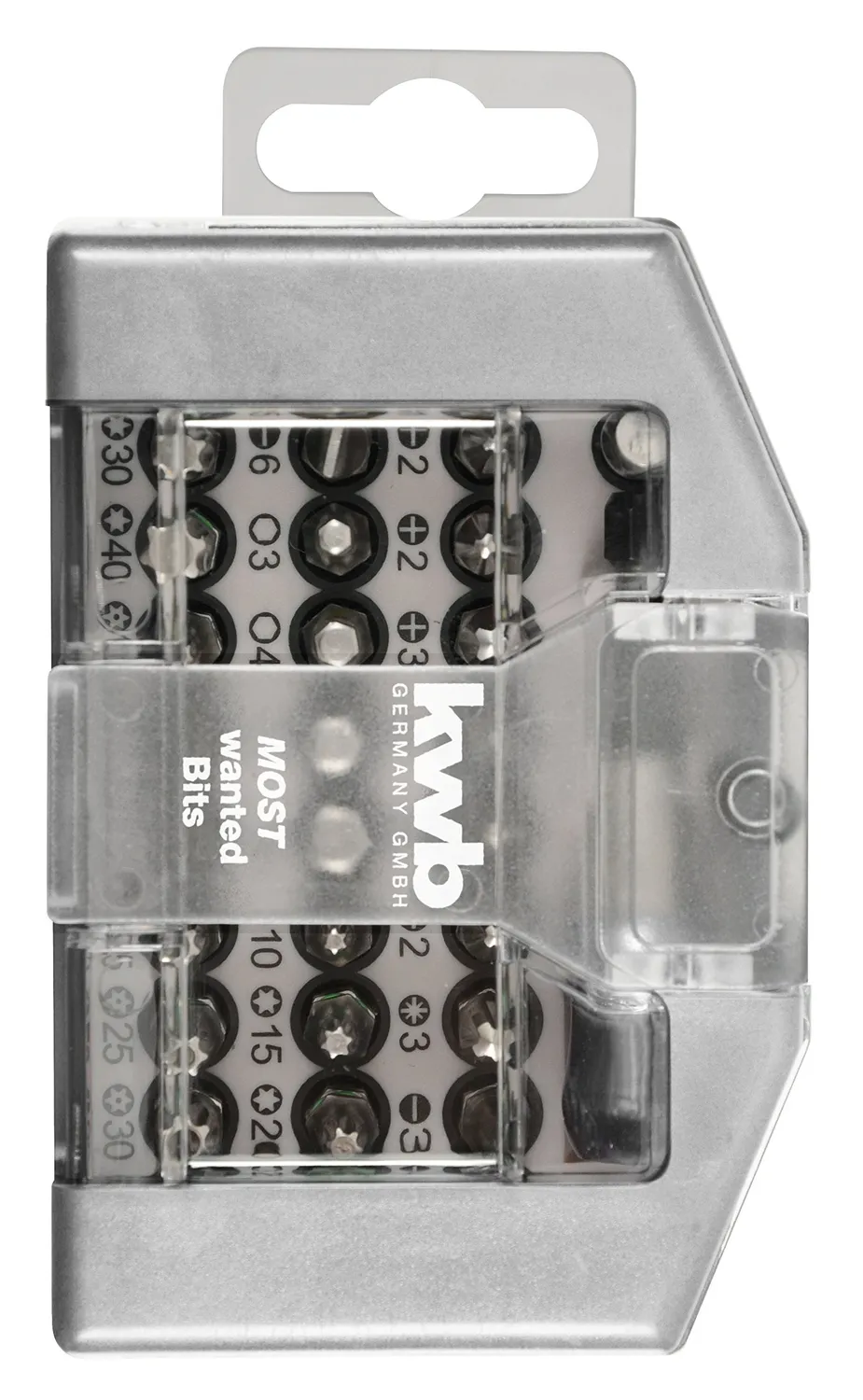KWB Power Bit Box set bit 32 pezzi con porta-bit magnetico