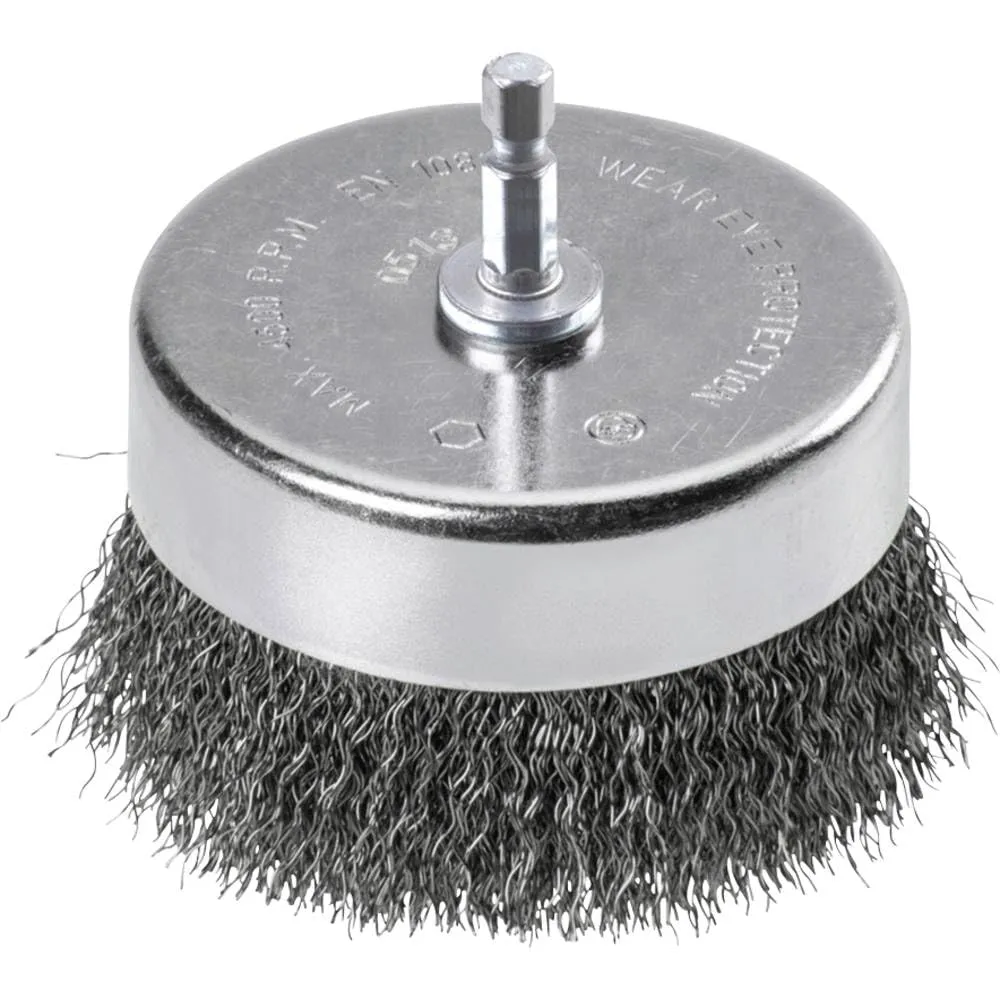 KWB 6062-10 spazzola a tazza 50 mm acciaio HSS