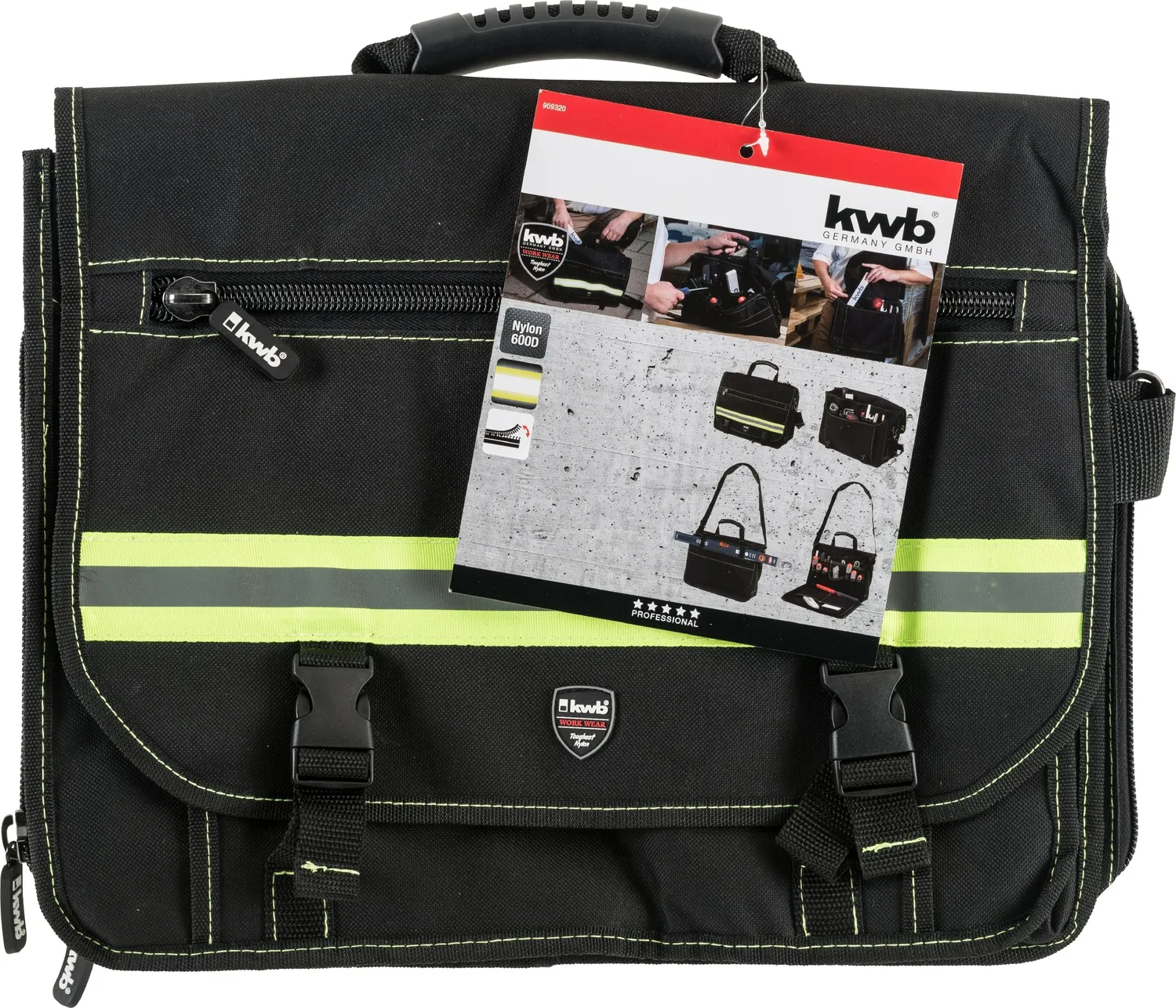 KWB 909320 Borsa Portautensili Nylon con Riflettente