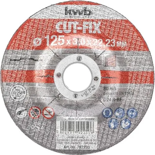 KWB 624720 Easy-Cut Lama seghetto 125 mm legno-metallo