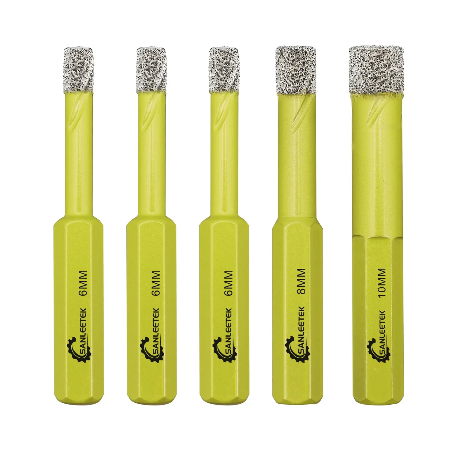 Sanleetek punta diamantata 20 mm 2 pezzi per gres