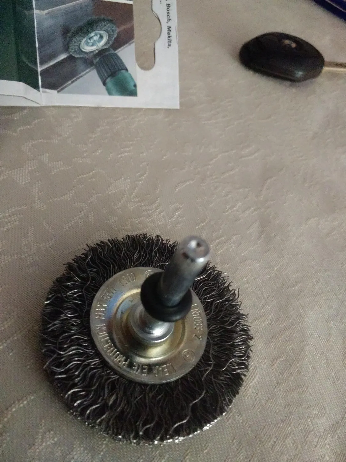 Bosch Expert spazzola a disco 50 mm filo ondulato trapano