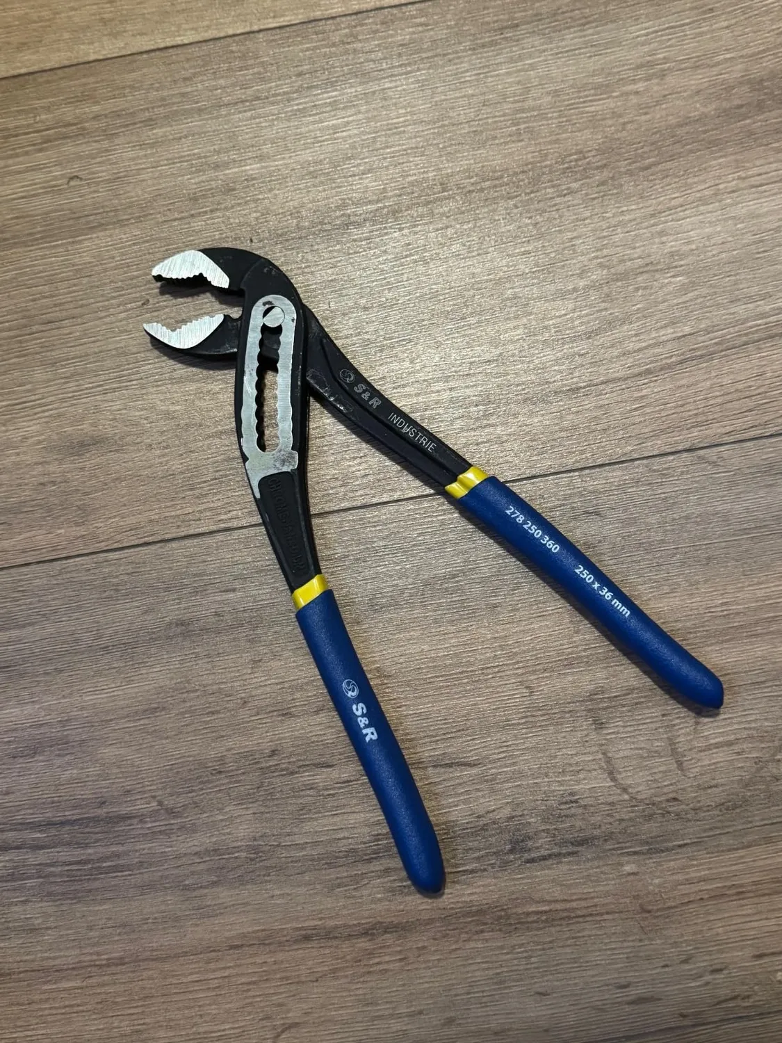 S&R pinza a pappagallo 250 mm 36 mm cromo vanadio