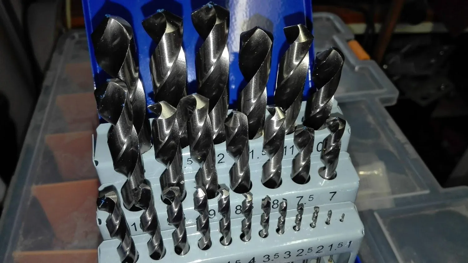 S&R GM punte trapano metallo HSS 25 pezzi 1-13 mm in cassetta