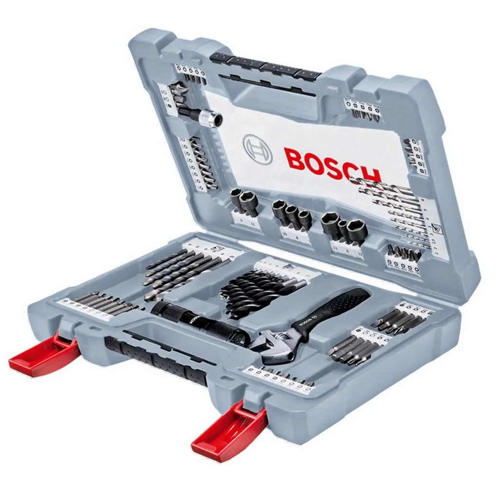Bosch Expert X-Line set punte e bit 49pz legno metallo cemento