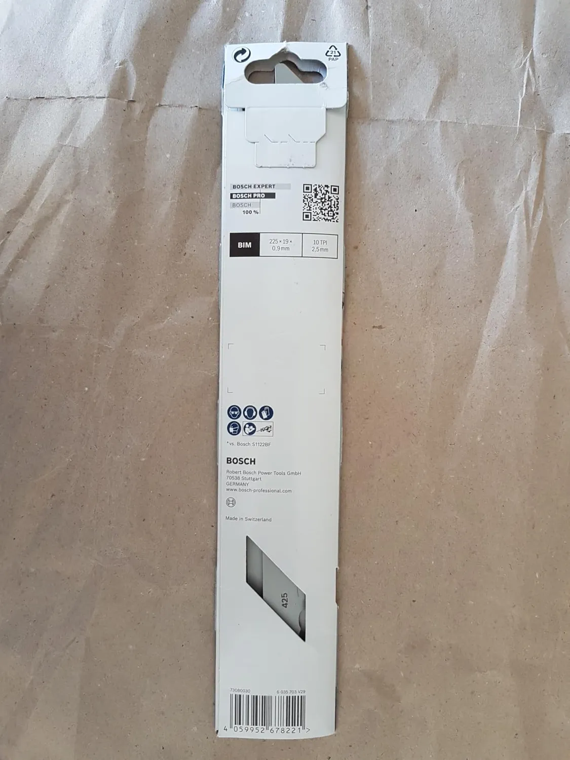 Bosch Expert Pro Pallet S1022HFR lama sciabola 200 mm 5 pezzi