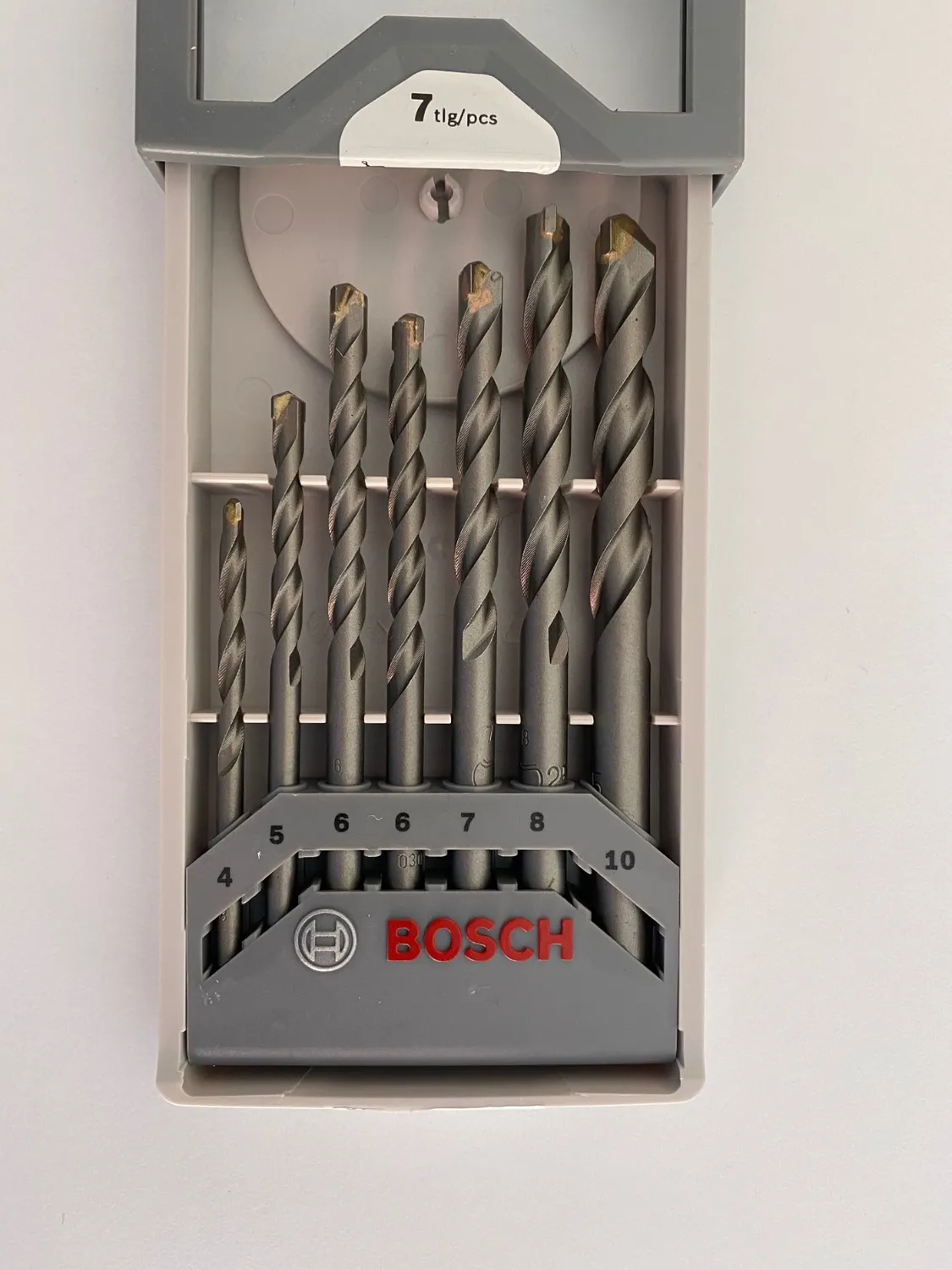 Bosch Expert 2 607 017 082 punte calcestruzzo 7 pezzi