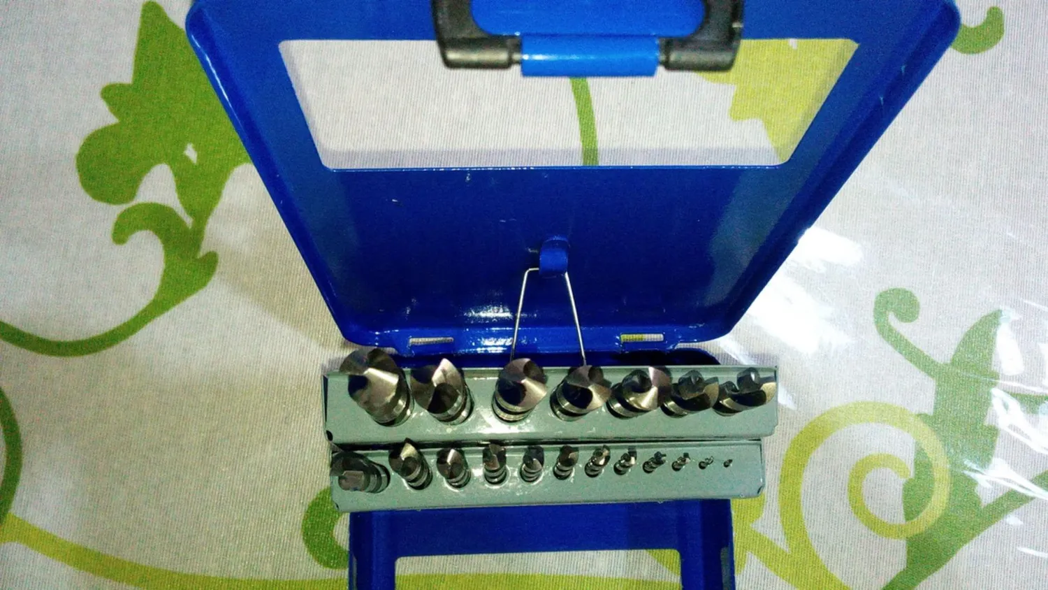 S&R set 19 punte metallo HSS 1-10 mm cassetta