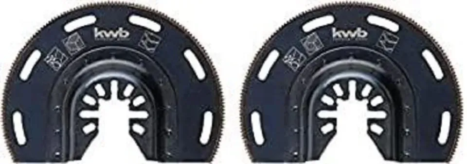 KWB AKKU-TOP lame multitool 87 mm 2 pz bimetallo