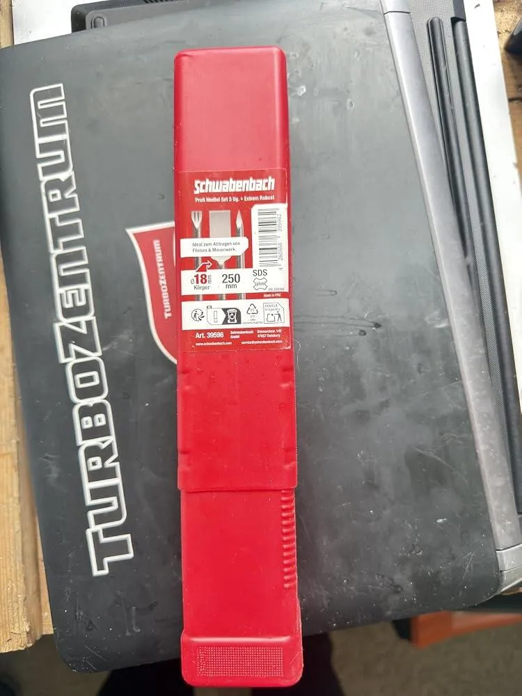 Schwabenbach SDS-Plus scalpelli 250 mm set 3 pezzi acciaio