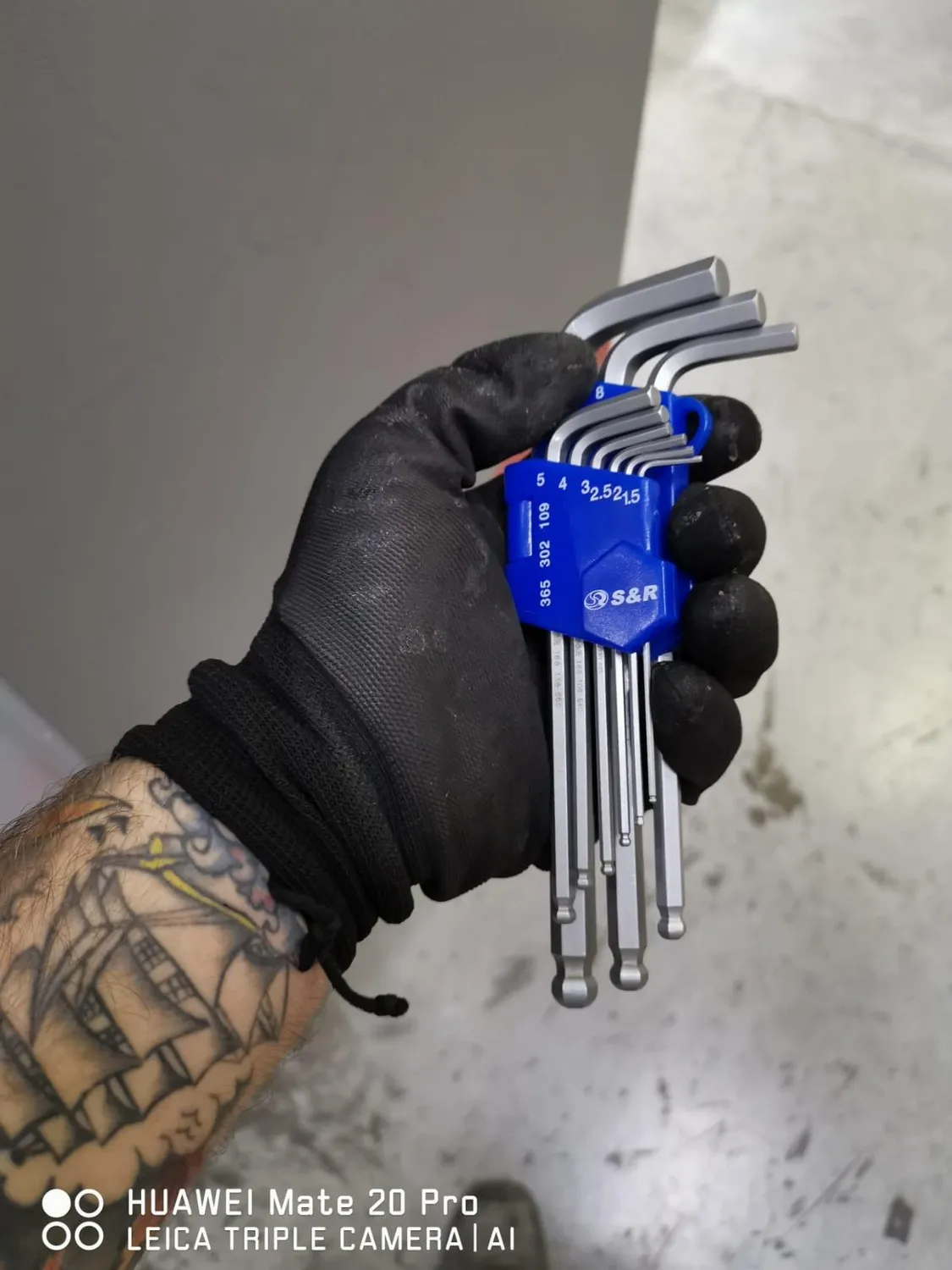 S&R Set Chiavi a Brugola 9 pezzi 1.5-10 mm Sferiche