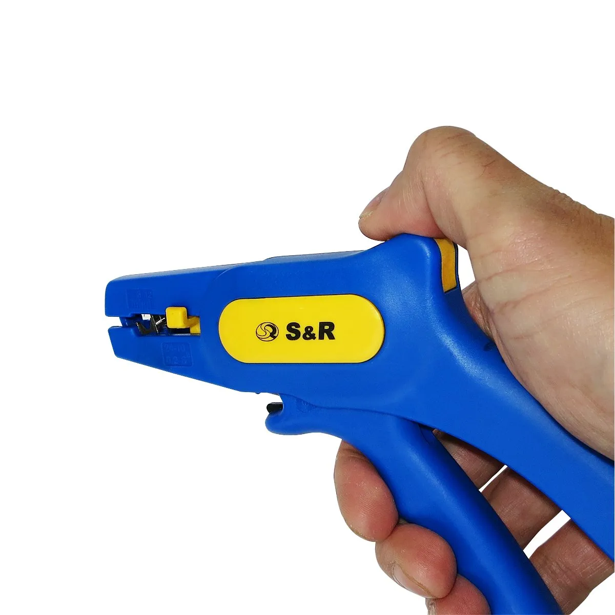 S&R pinza spelafili automatica 0,2-6 mm² per cavi elettrici