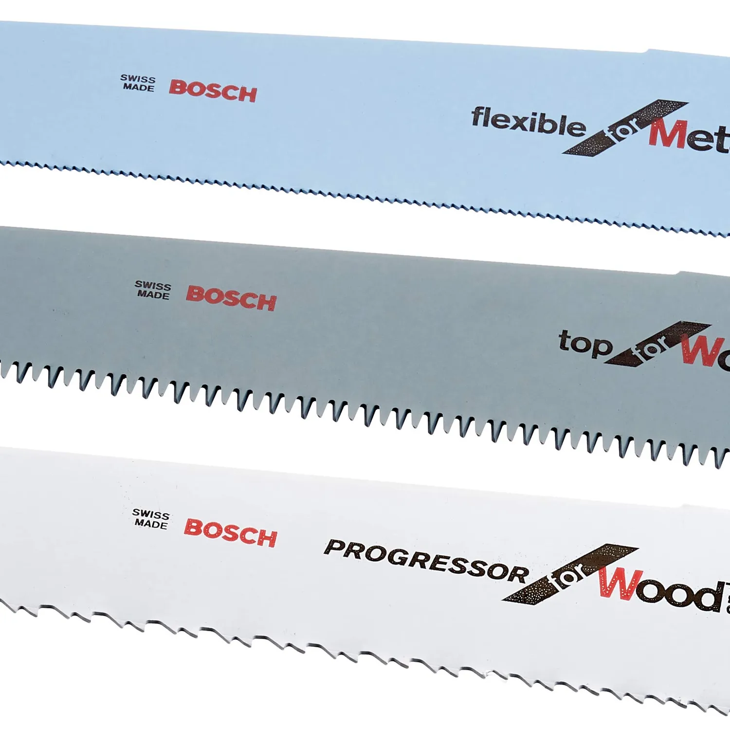 Bosch Expert set 3 lame sega universale M-Shank legno