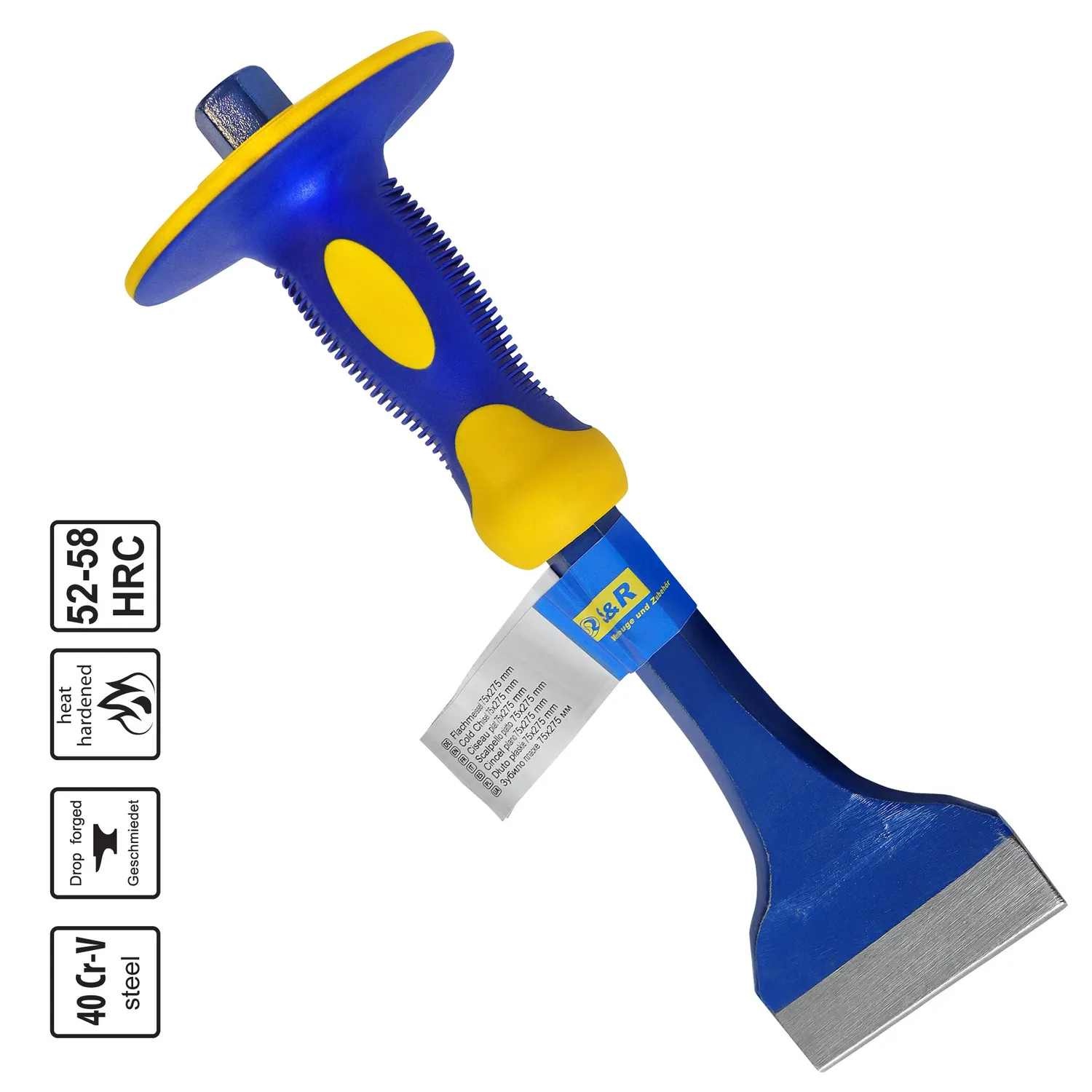 S&R Scalpello piatto 76x216 mm paracolpo piastrelle