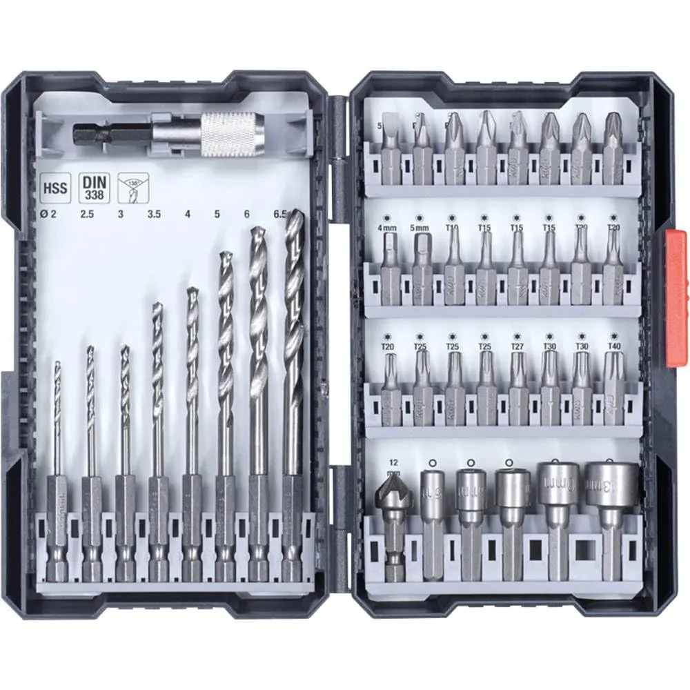 KWB 108940 set punte e bit 33 pezzi per pietra