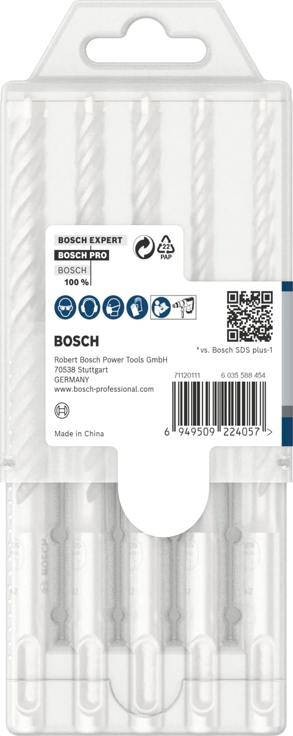 Bosch Expert PRO SDS plus-5X punte martello set 5 pezzi 6-10 mm