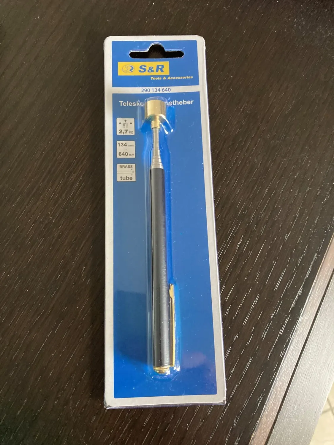 S&R penna magnetica telescopica 134-640 mm 2,7 kg