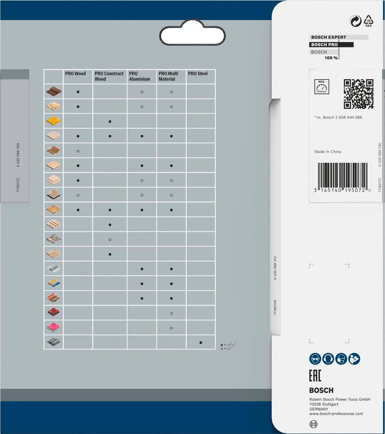 Bosch Expert Optiline 2608640732 lama circolare 160mm 48 denti