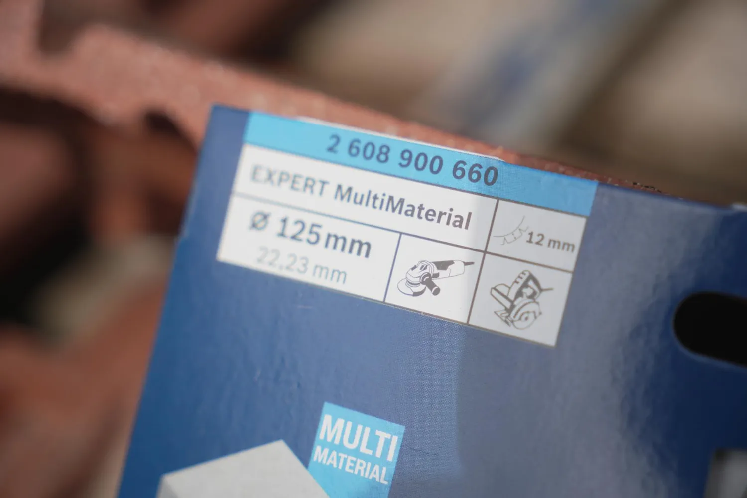 Bosch Expert MultiMat disco diamantato 125 mm per cemento