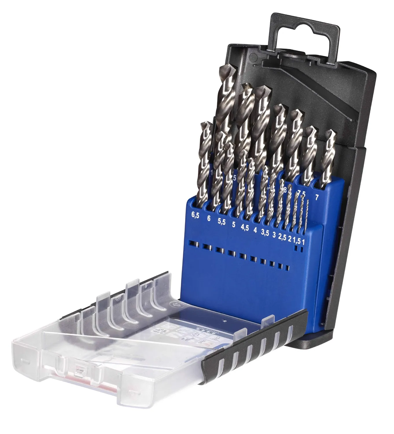 KWB Silver Star set punte HSS-G 25 pezzi 1-13 mm