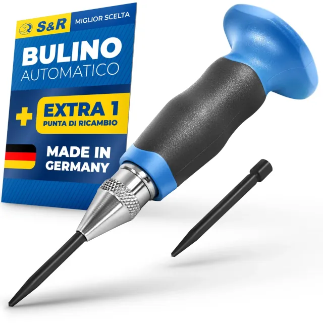 S&R bulino automatico punzone centrale 60-130N con ricambio