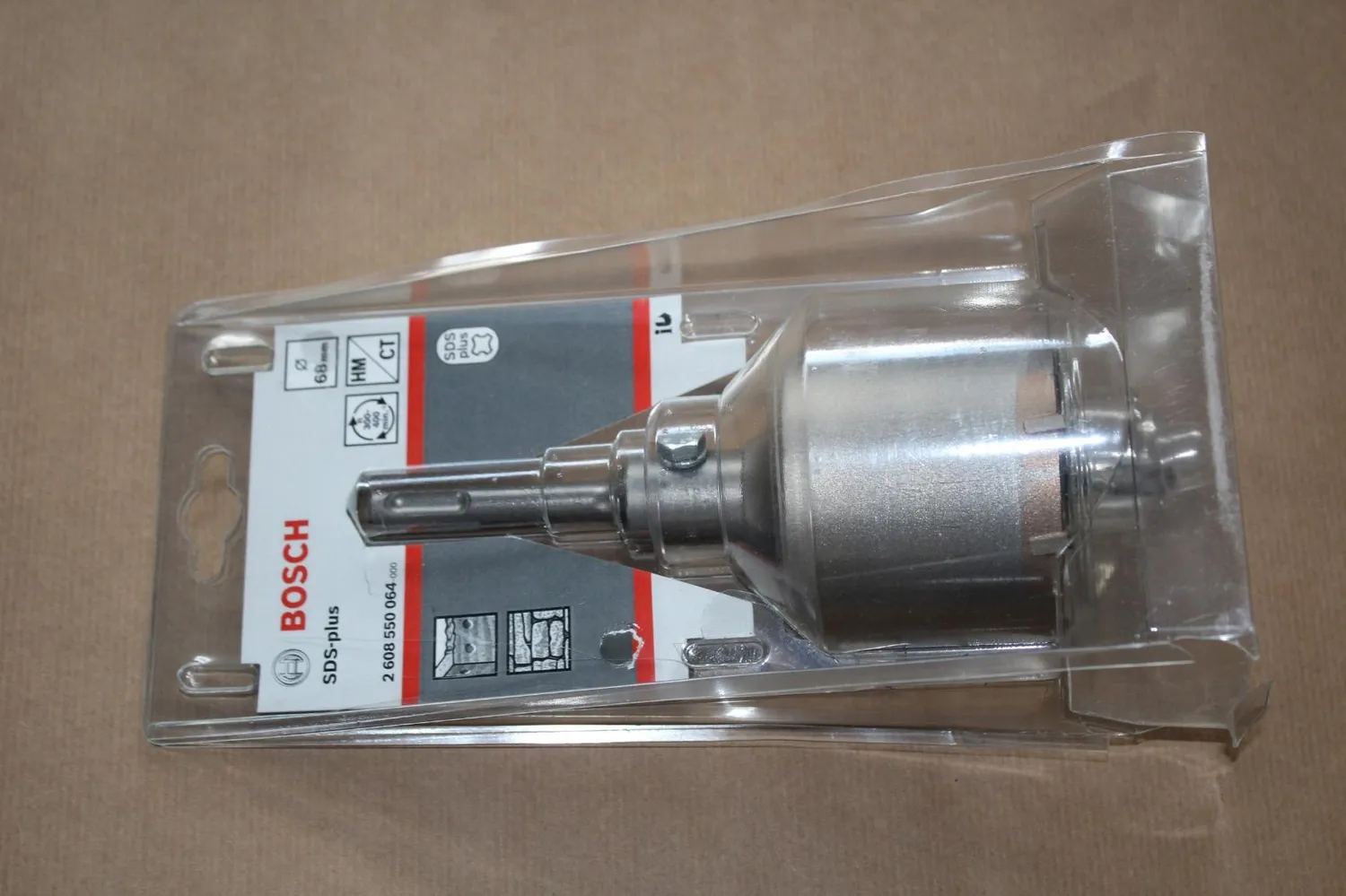 Bosch Expert PRO SDS plus-5 corona 68 mm per calcestruzzo