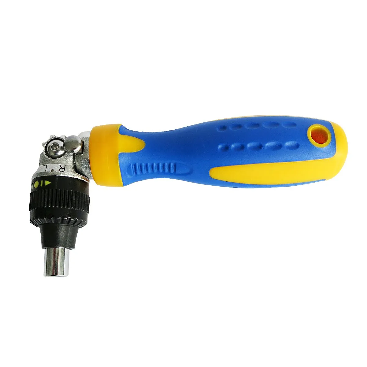 S&R Giravite cacciavite porta inserti 1/4" angolabile a cricchetto