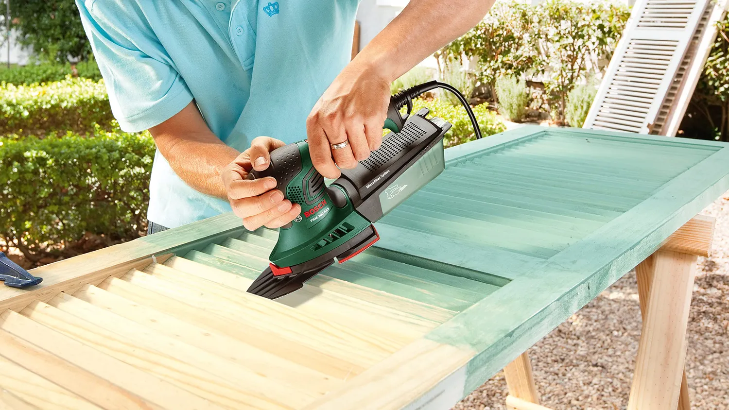 Bosch Expert Piastra di Levigatura Velcrata 1pz per Persiane