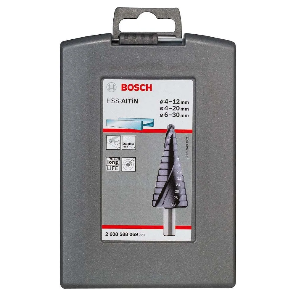 Bosch Expert Punte a gradino HSS-ALTiN 4-30 mm set 3pz
