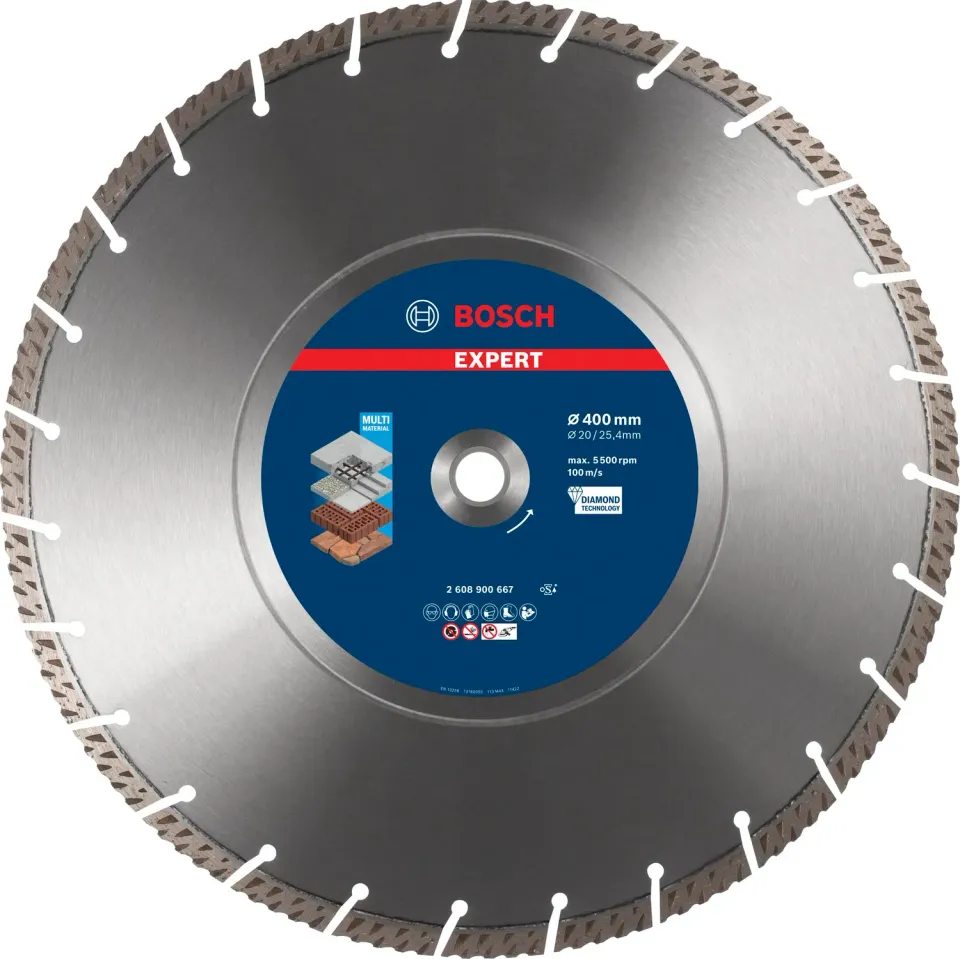Bosch Expert MultiMaterial disco diamantato 400 mm per cemento armato