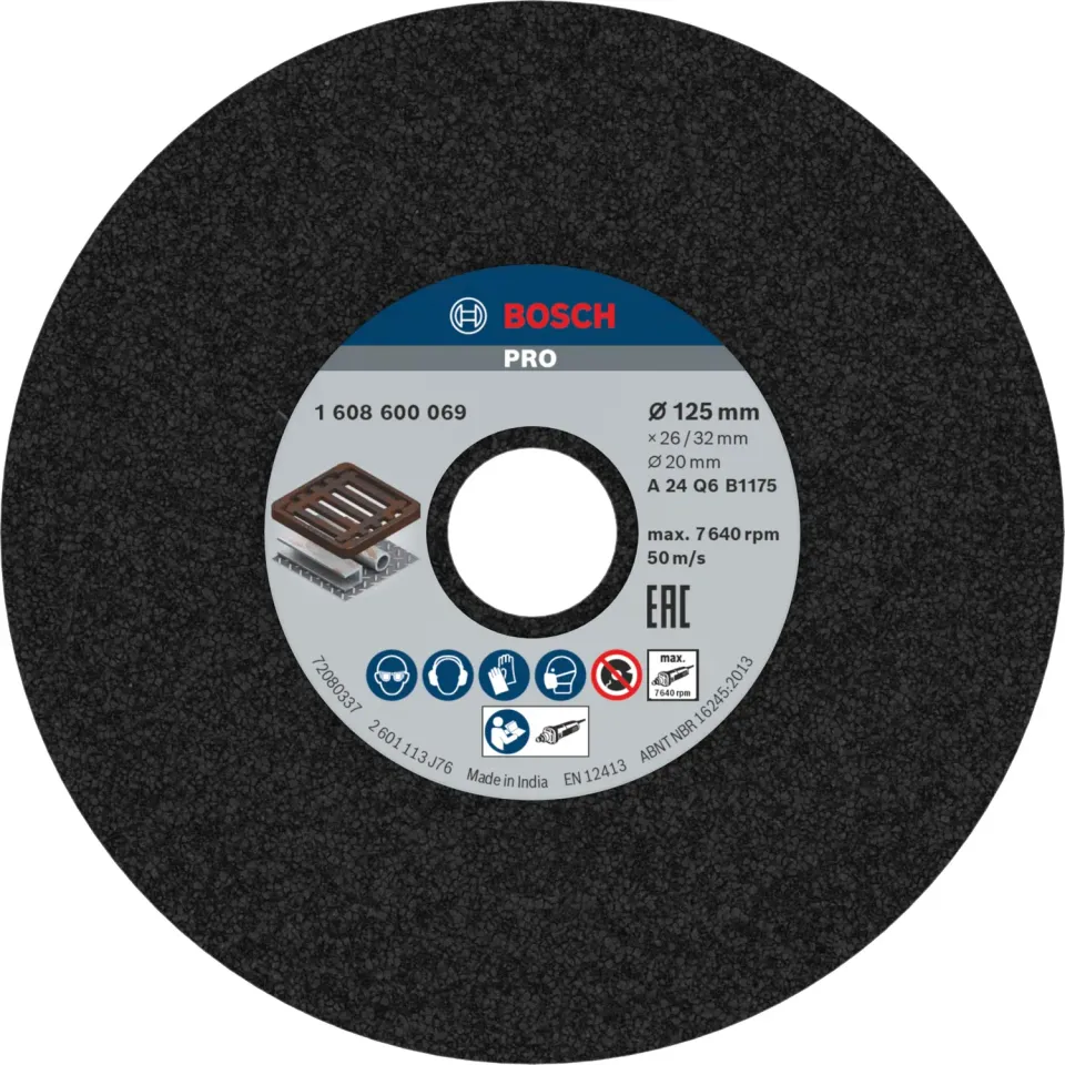 Bosch Expert PRO Metal mola 125 mm foro 20 mm