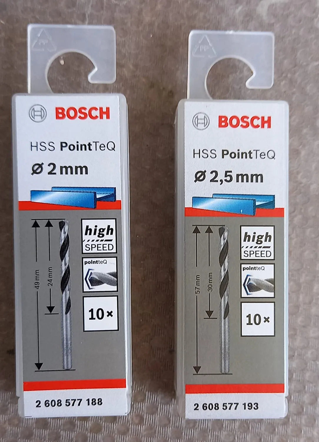 Bosch Expert 2608577351 set 19 punte metallo 1-10 mm