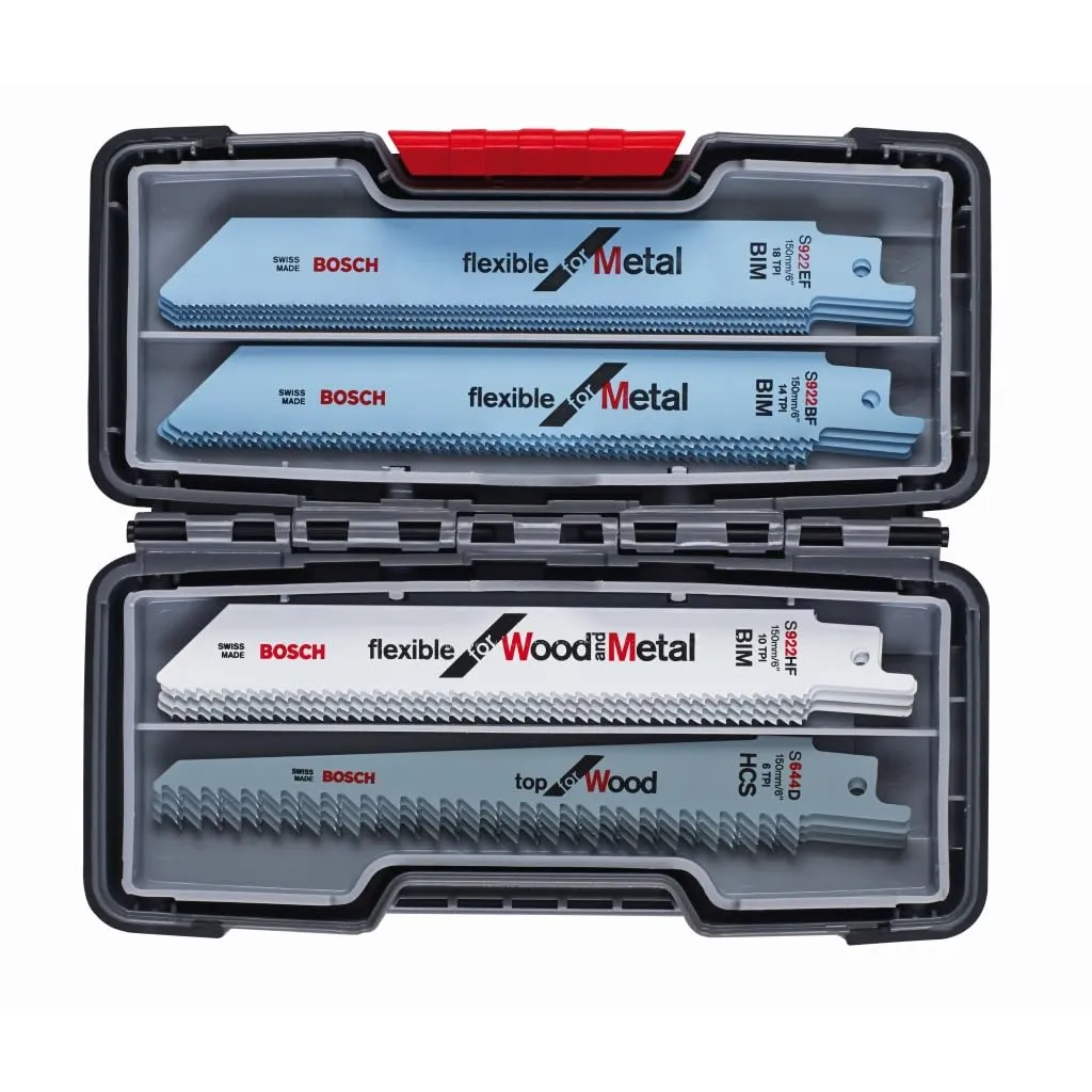 Bosch Expert ToughBox lame sega universale 20pz legno metallo