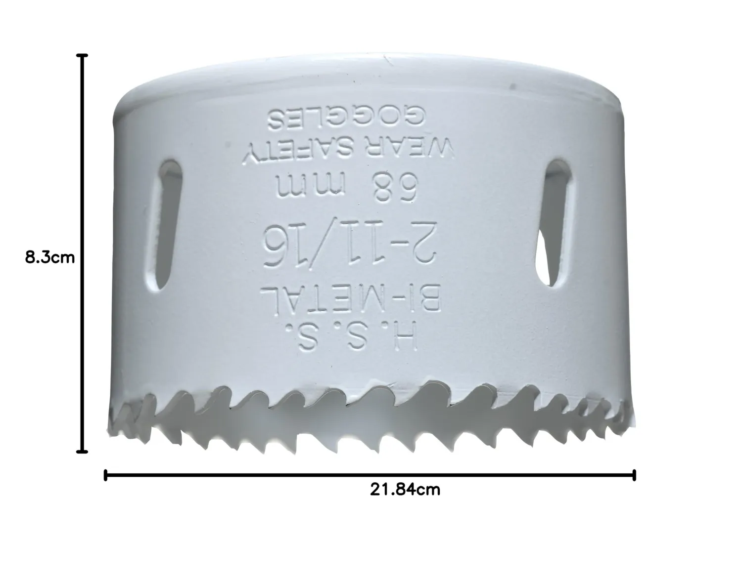 KWB 598250 set seghe a tazza 8 pezzi HSS cobalto